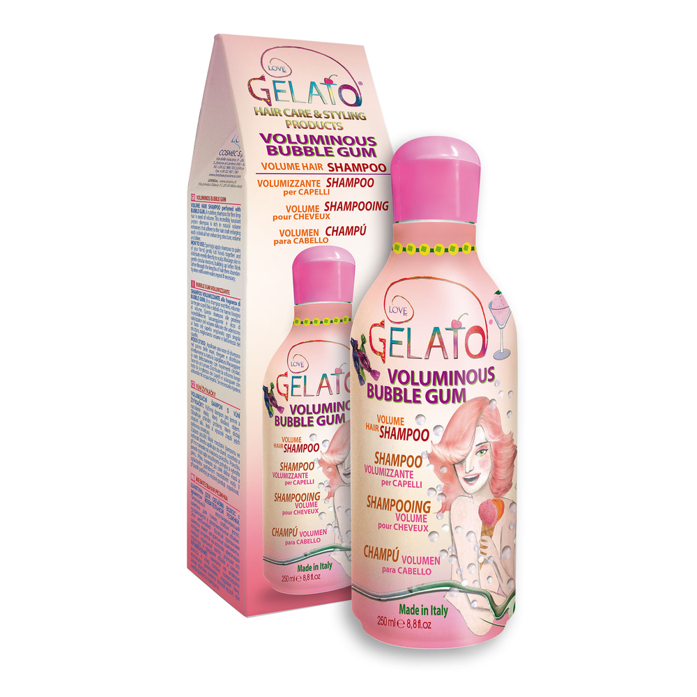 Gelato dúsító sampon rágógumi illattal