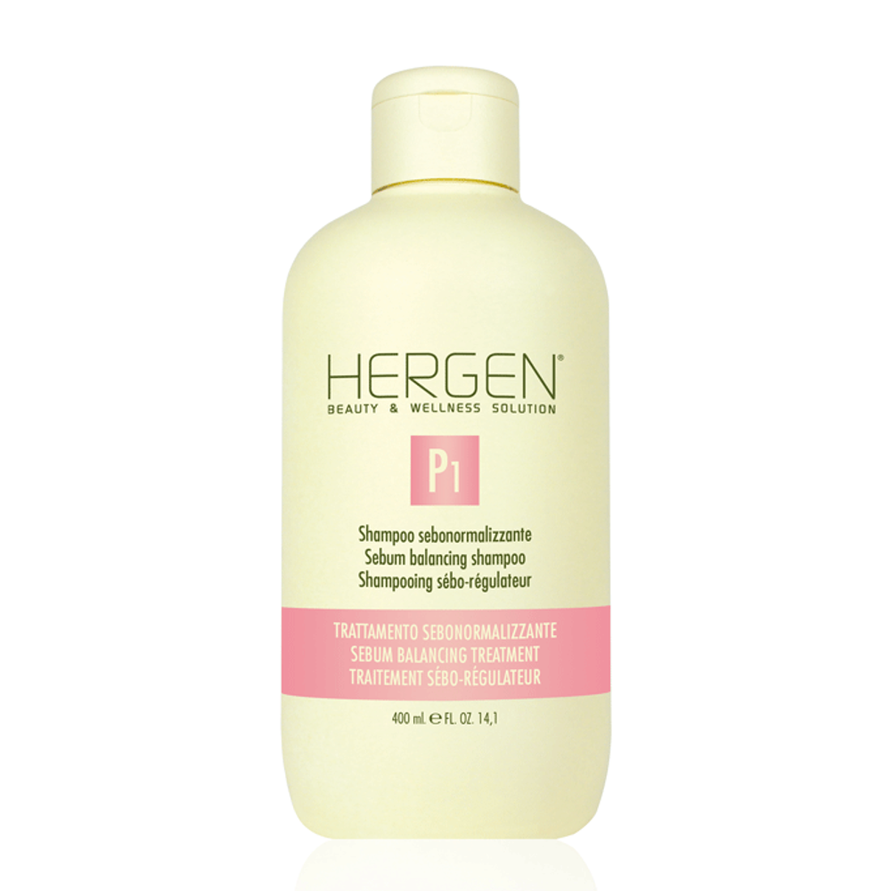 Hergen P1 sampon zsíros hajra 400 ml