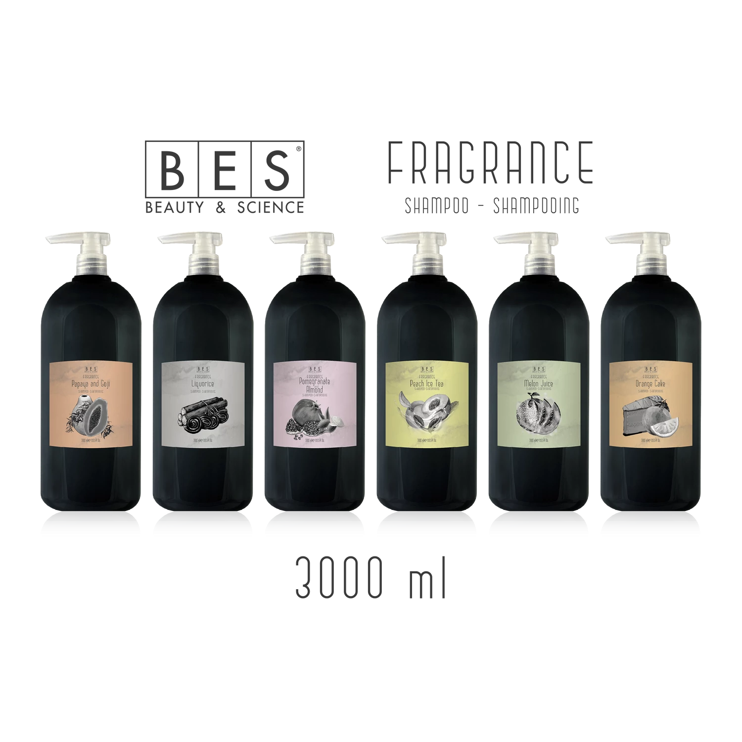 Fragrance SAMPON - Gránátalma és mandula - 1000ml