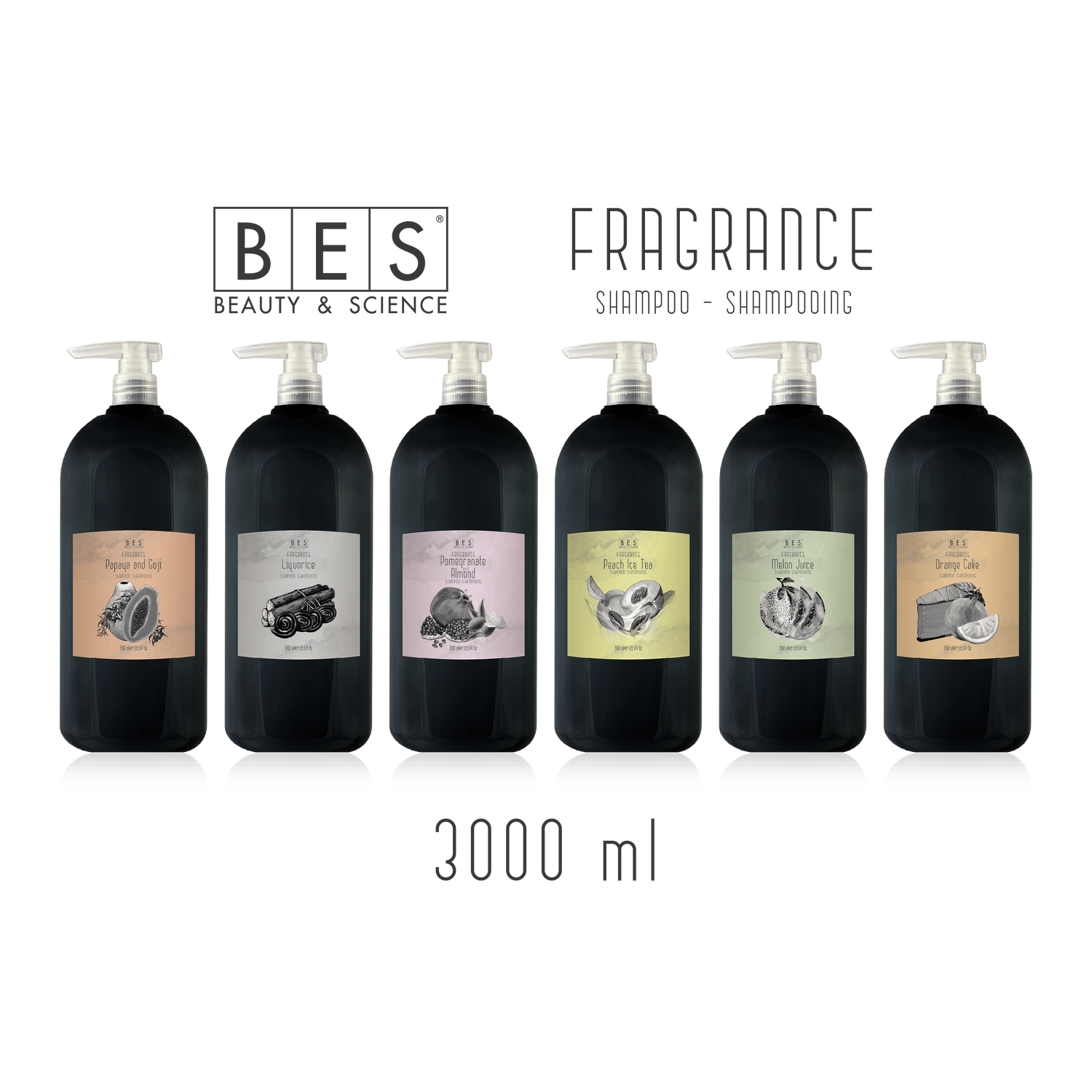 Fragrance SAMPON - Barackos Ice Tea - 1000ml