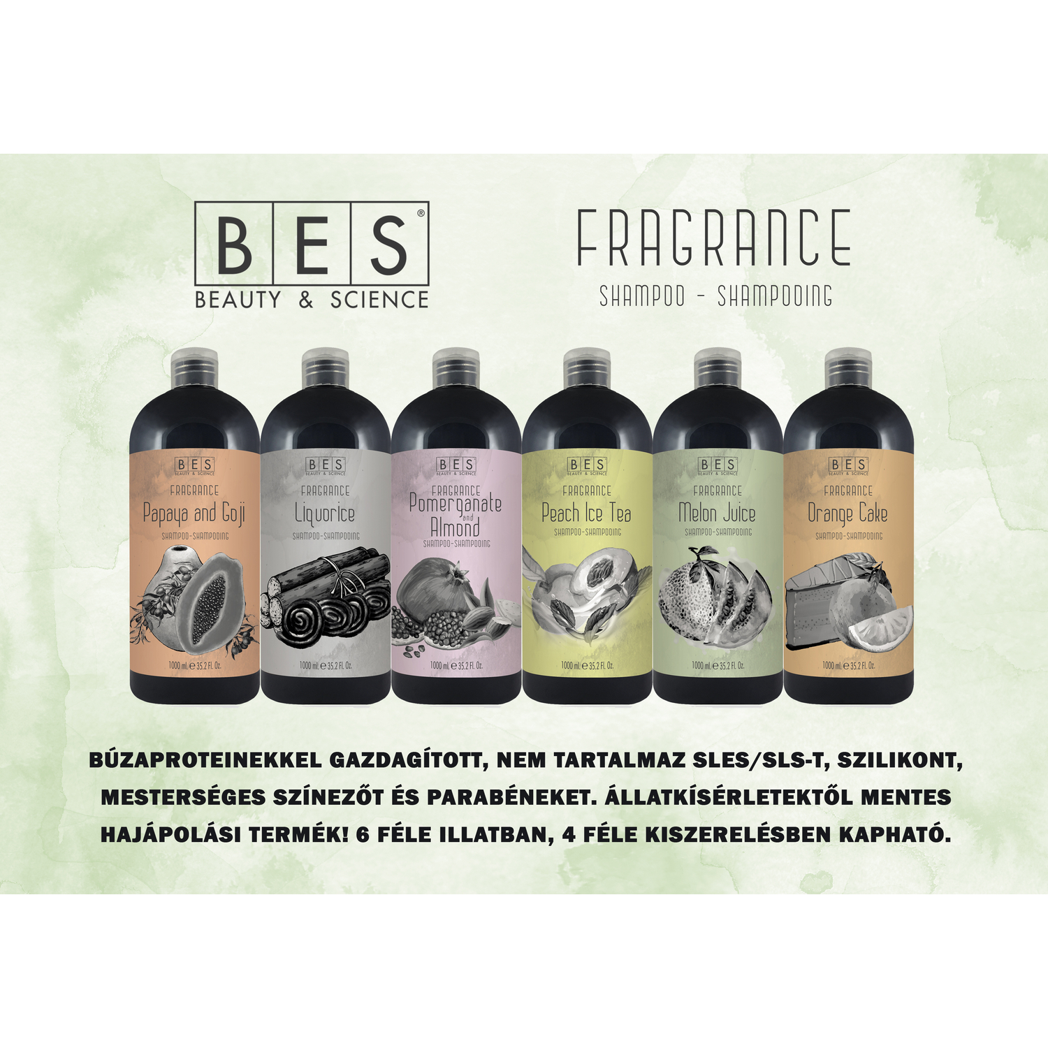 Fragrance SAMPON - Barackos Ice Tea - 1000ml