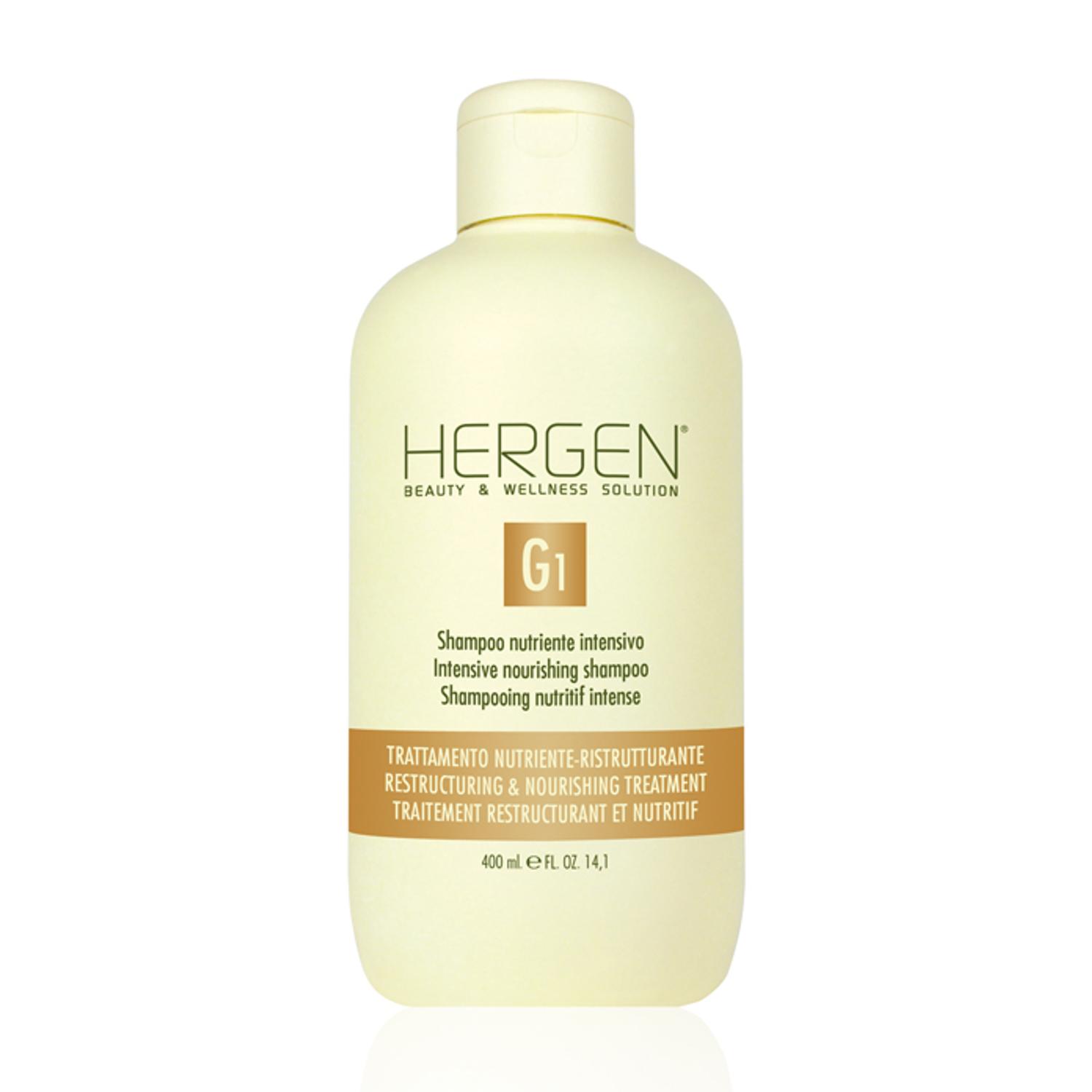 Hergen G1 újjáépítő, tápláló sampon 400 ml Hergen G1 újjáépítő, tápláló sampon 400 ml