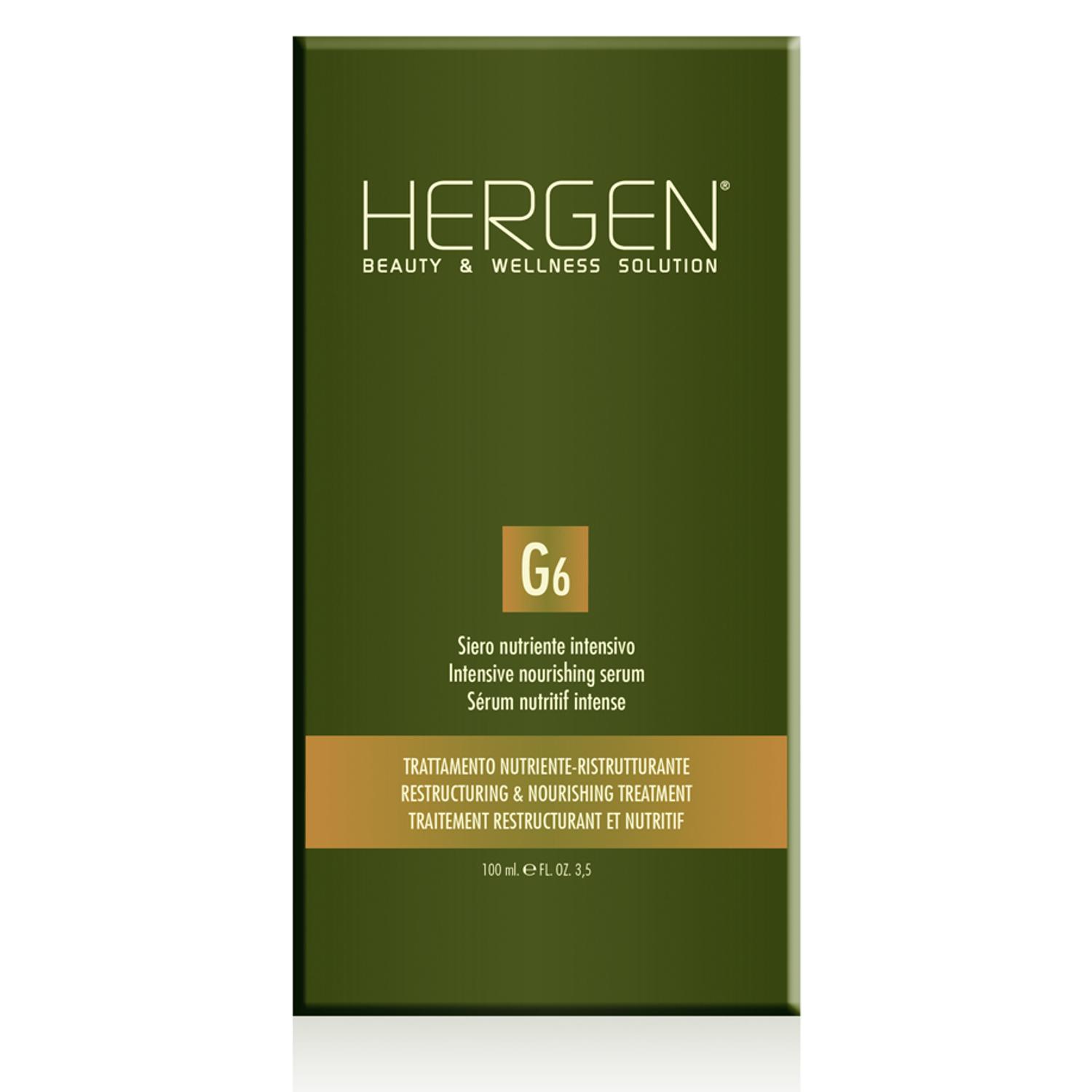 Hergen G6 szérum erősen igénybevett hajra Hergen G6 szérum erősen igénybevett hajra