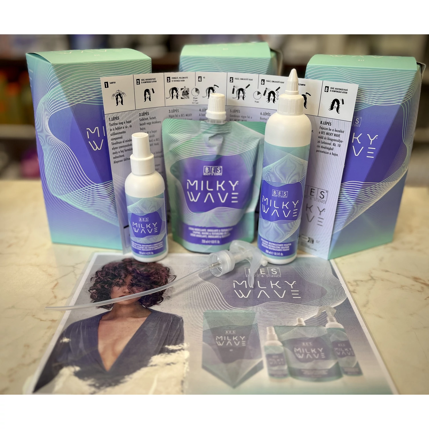 Milky Wave hajgöndörítő KIT Milky Wave hajgöndörítő KIT