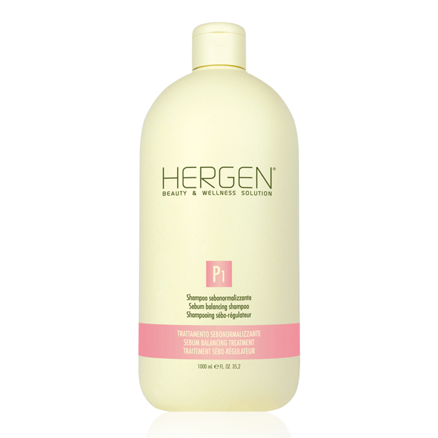 Hergen P1 sampon zsíros hajra 1000 ml Hergen P1 sampon zsíros hajra 1000 ml