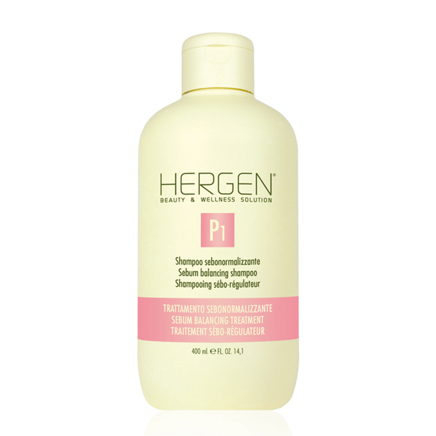 Hergen P1 sampon zsíros hajra 400 ml Hergen P1 sampon zsíros hajra 400 ml