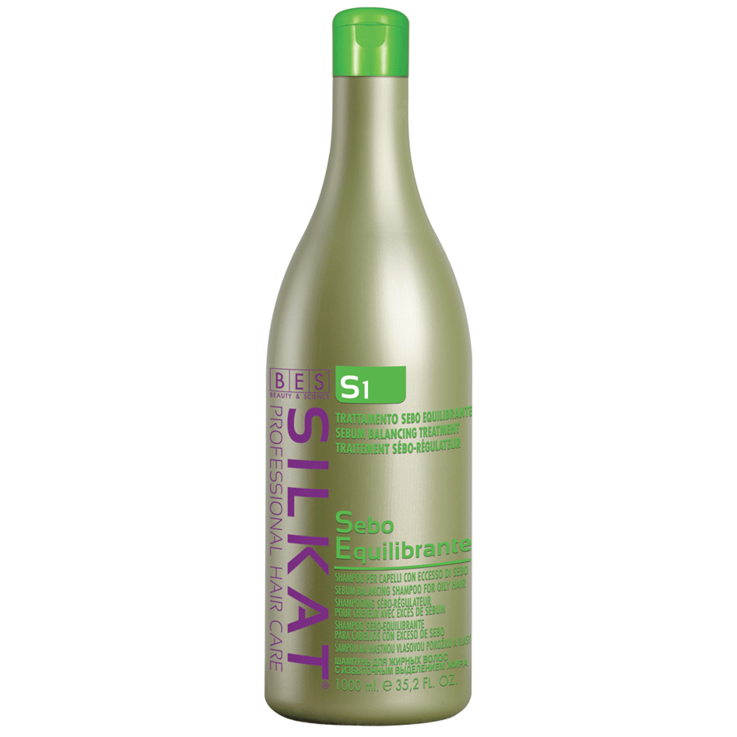Silkat Sebo Equlibrante sampon zsíros hajra 1000 ml Silkat Sebo Equlibrante sampon zsíros hajra 1000 ml