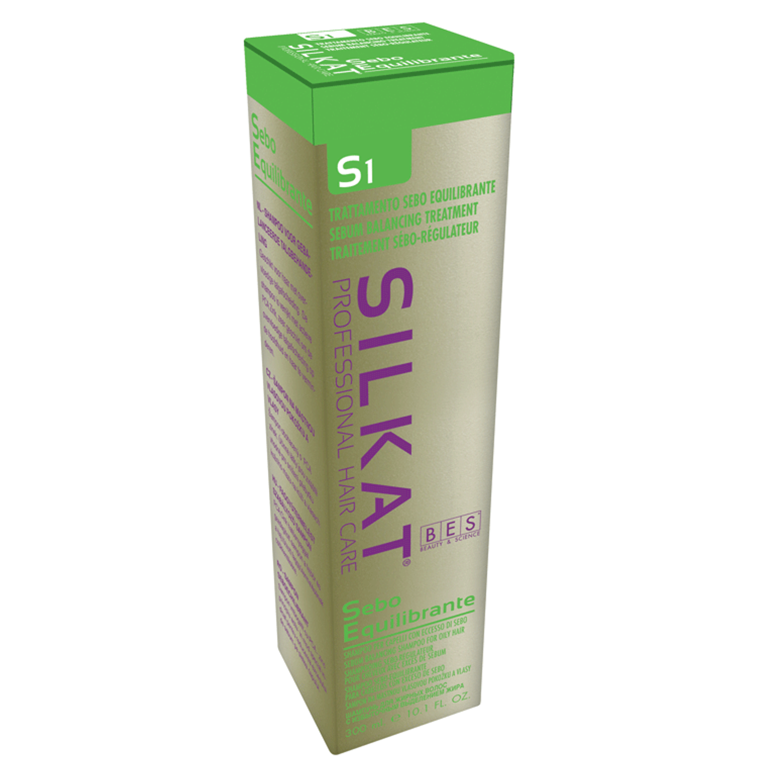 Silkat Sebo Equlibrante sampon zsíros hajra 300 ml Silkat Sebo Equlibrante sampon zsíros hajra 300 ml