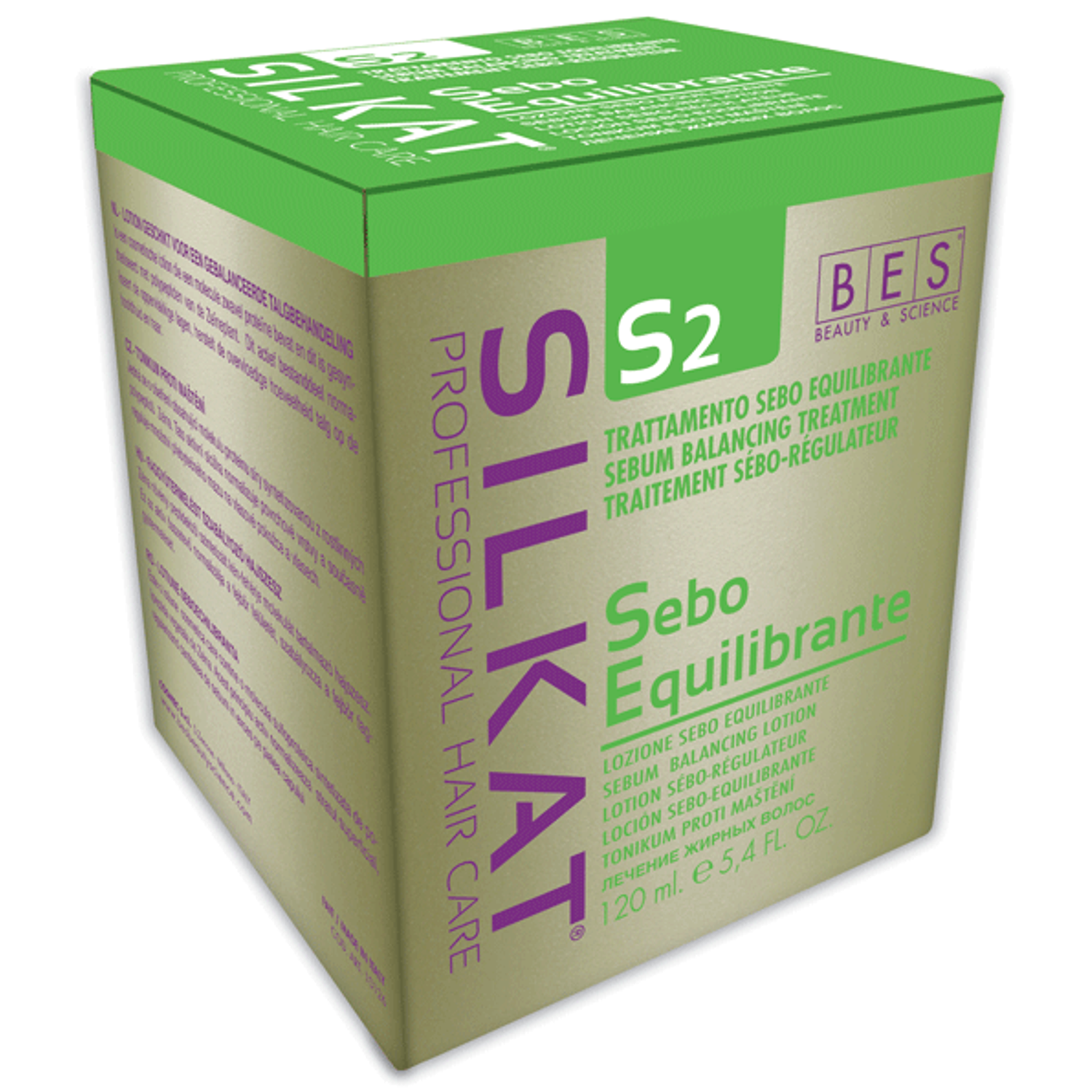 Silkat Sebo Equlibrante ampulla zsíros hajra Silkat Sebo Equlibrante ampulla zsíros hajra
