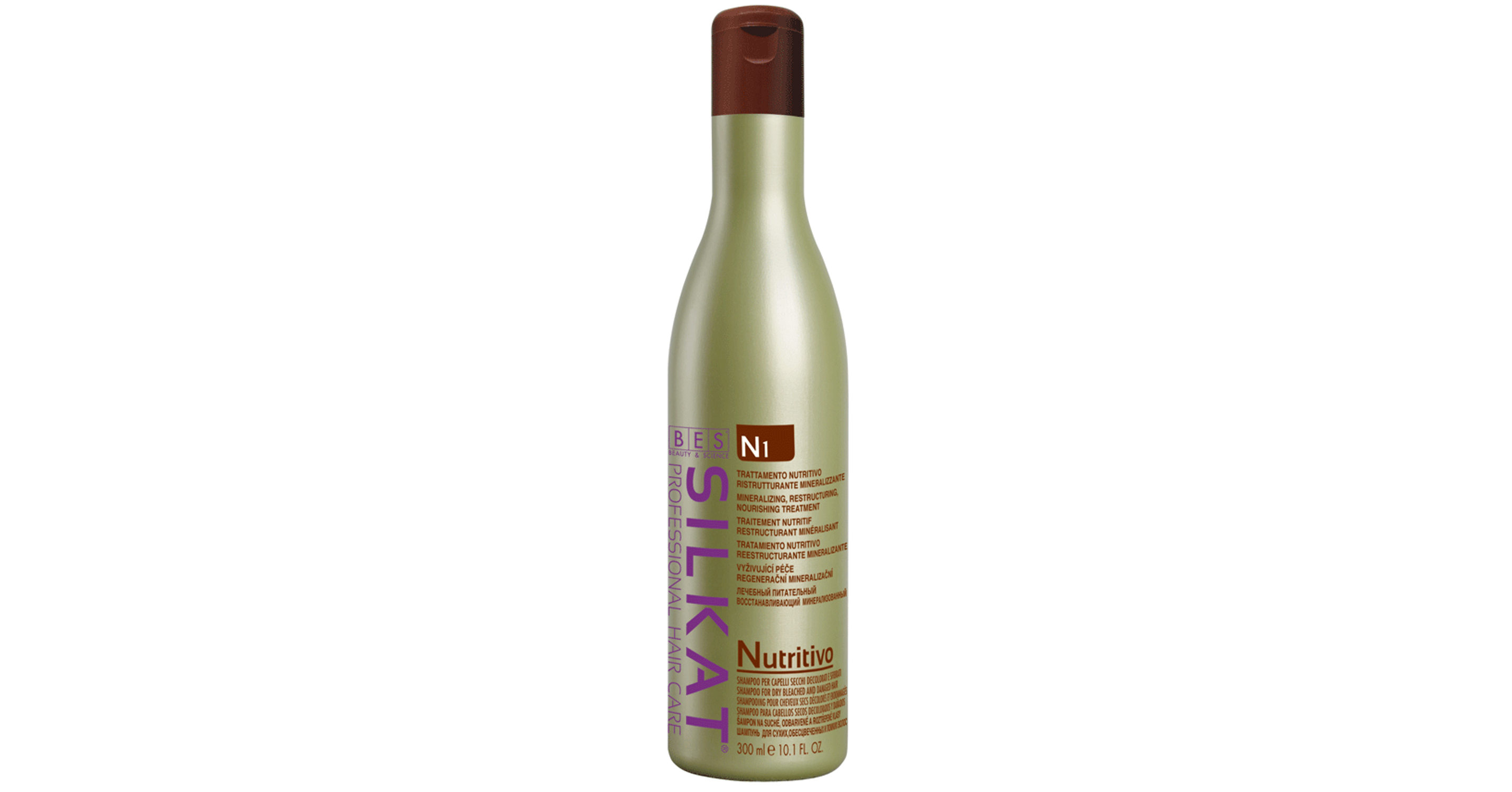 Silkat Nutritivo sampon száraz, töredezett hajra 300 ml - Száraz hajra