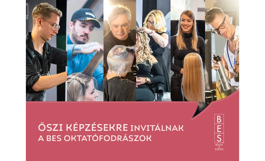 Tanulj a legjobbaktól! – BES képzések fodrászoknak